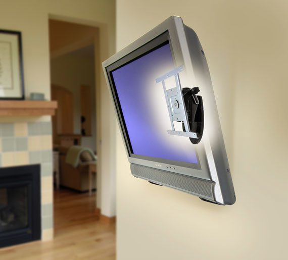 Ergotron LX HD - Befestigungskit (Wandmontage) - für TV - Schwarz - Bildschirmgröße: up to 124.5 cm (up to 49), Ansicht 2