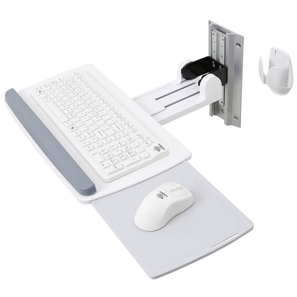 Ergotron Neo-Flex Keyboard Wall Mount - Befestigungskit (Handgelenkkissen, Maushalterung, Montageklammer), Ansicht 2