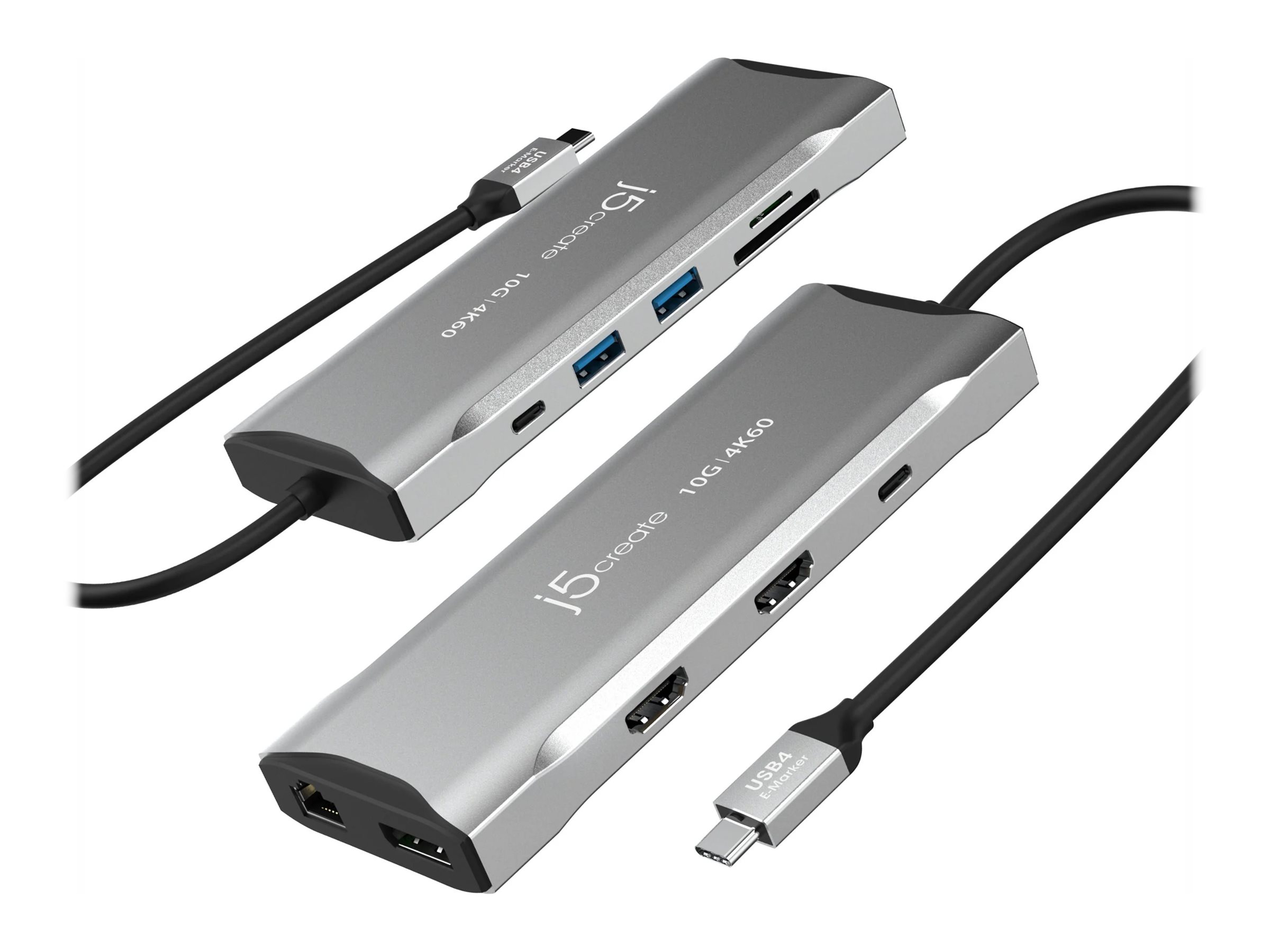 j5create JCD397-N - Mini-Dock - USB-C / USB4 / Thunderbolt 3 / Thunderbolt 4, Ansicht 4