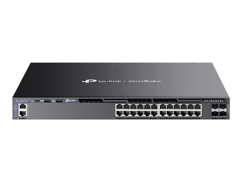 TP-LINK Omada SG6428XHP V1 - Switch - L3 - managed - 24 x 101001000 (PoE+)