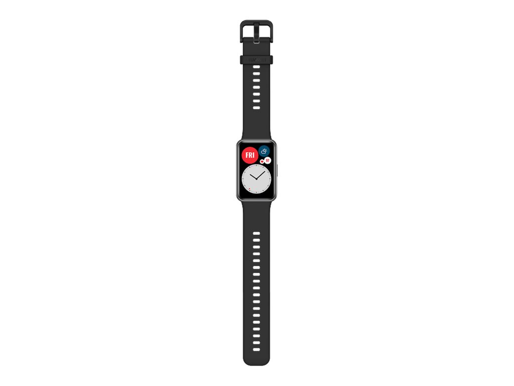 Huawei Watch Fit 4.1cm-AMOLED-Display, GPS, schwarz