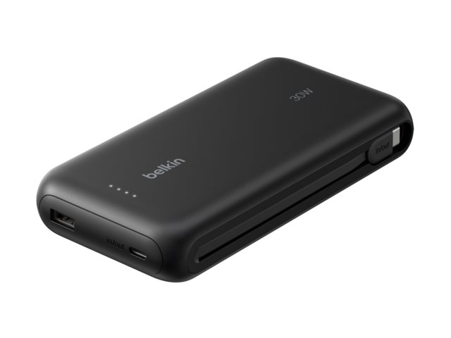 Belkin Gaming - Powerbank - 20000 mAh - 30 Watt - Fast Charge, PD - 3 Ausgabeanschlussstellen (USB, 2 x USB-C)