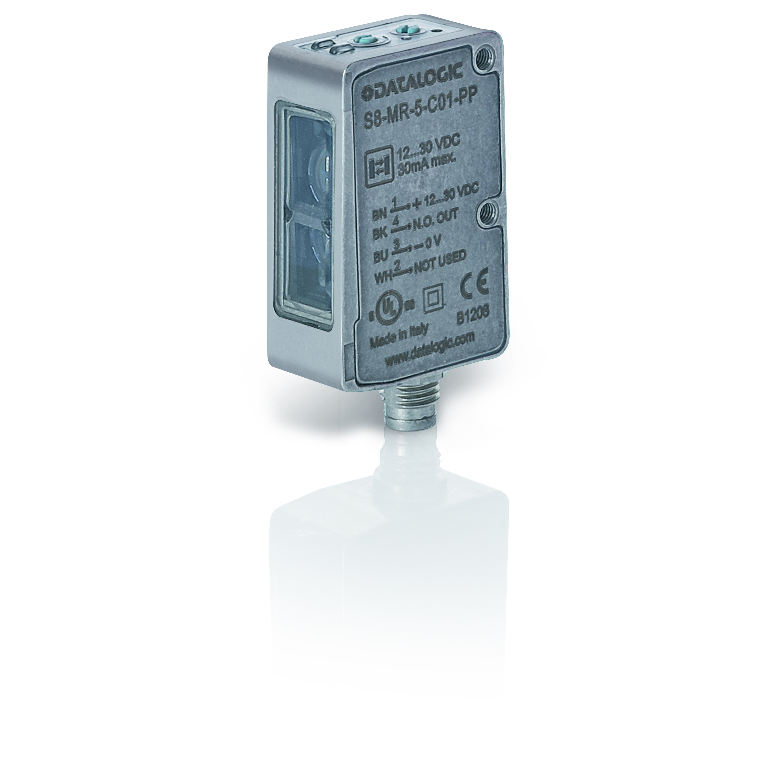 Datalogic 950801240 - S8-PR-5-C01-PP = Proximity plastic radial pnp no/nc M8, Ansicht 2