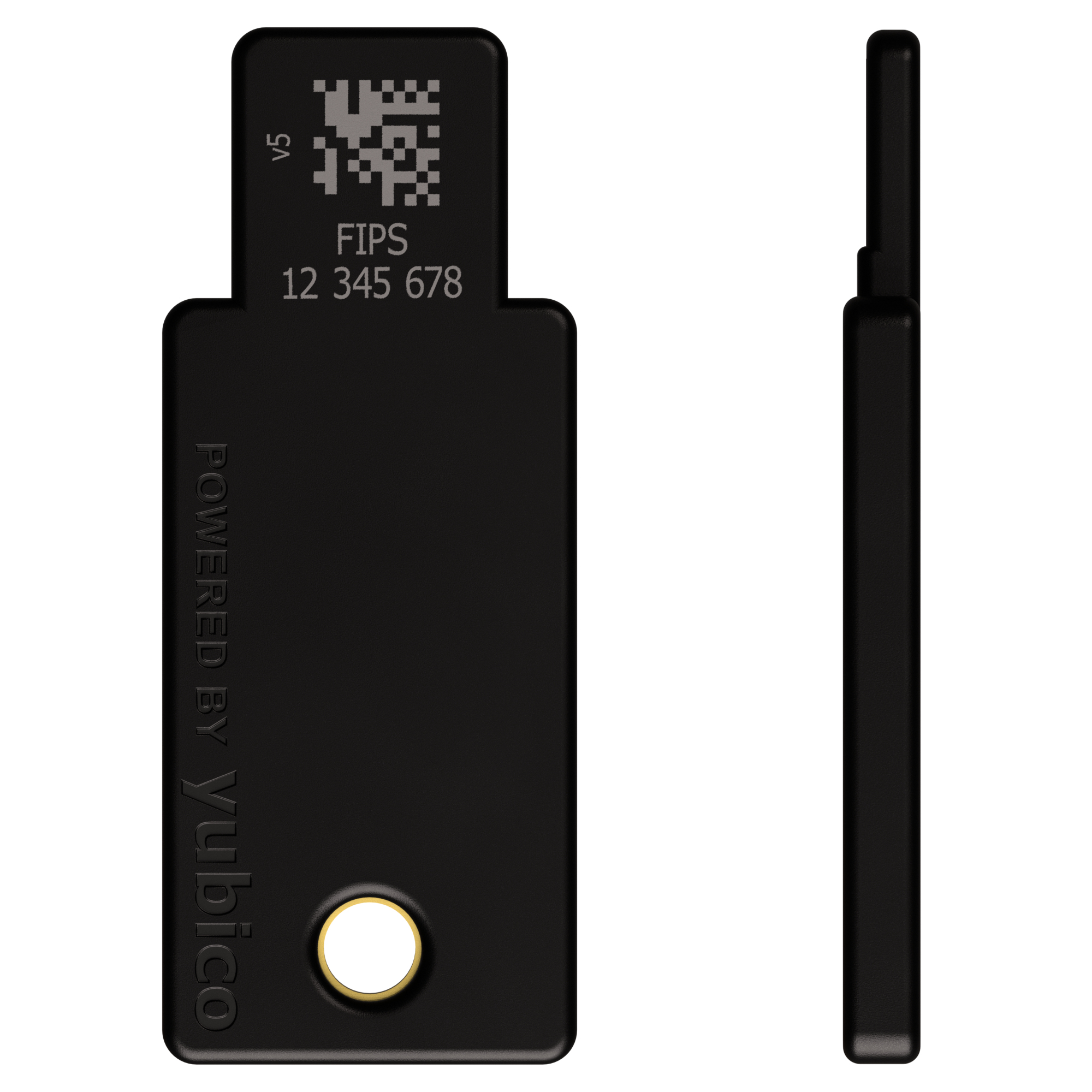 YUBICO YubiKey 5 NFC FIPS - USB-Sicherheitsschlüssel, Ansicht 3