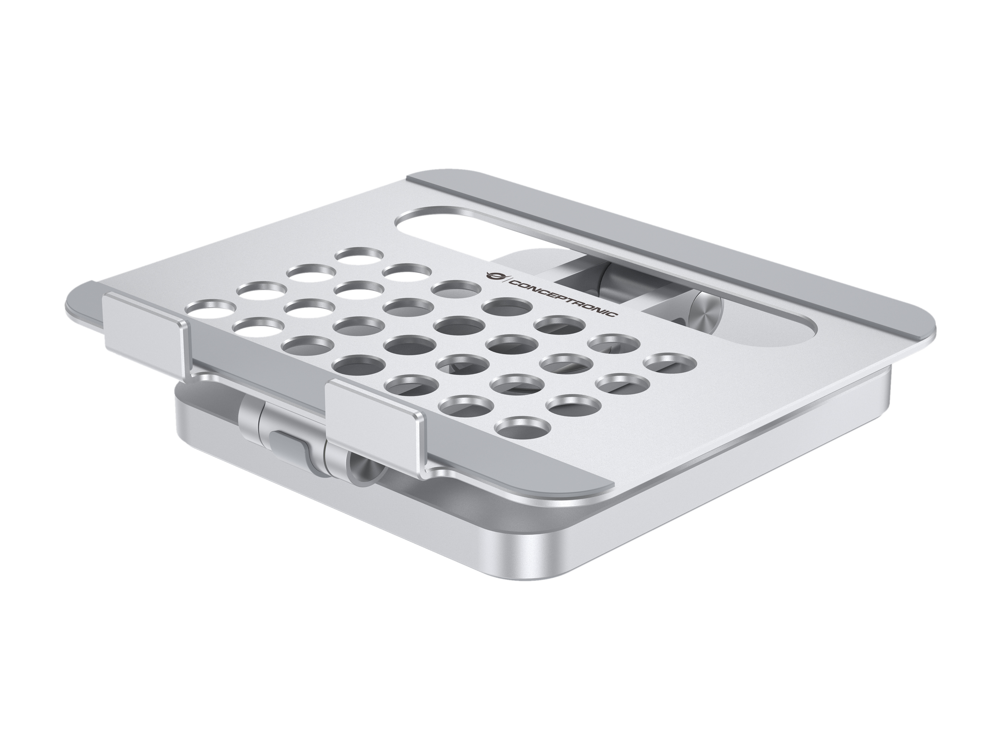 Conceptronic Tablet Halterung inkl 8-in-1 Docking Station si, Ansicht 3