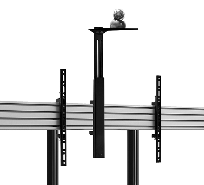 B-TECH BT8390-SA - Flachbildschirm-Montagearm - Schwarz - 4 kg - 458 - 854 mm - 61 mm - 1 Stück(e), Ansicht 4