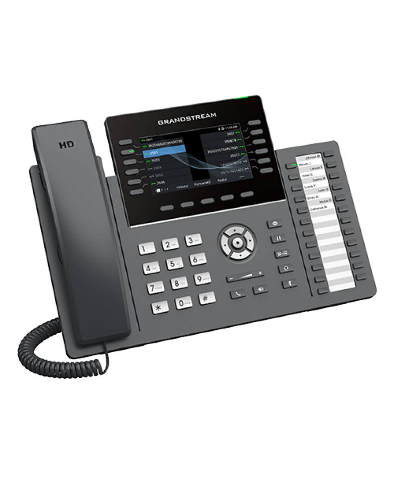 Grandstream GRP2636 - VoIP-Telefon - IEEE 802.11a/b/g/n/ac (Wi-Fi), Ansicht 4