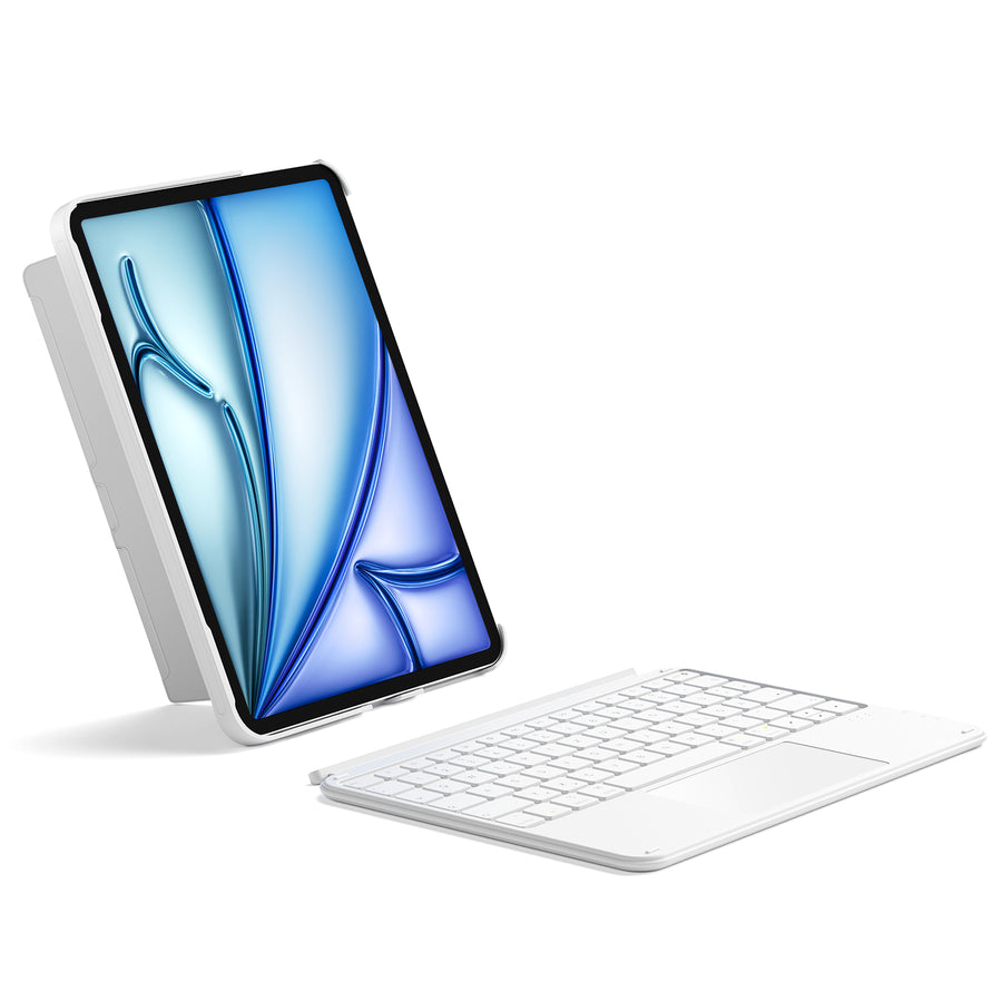 Inateck Keyboard iPad 11 white 10th Generation Compatible - Tastatur - TL: Deutsch, QWERTZ, Ansicht 2