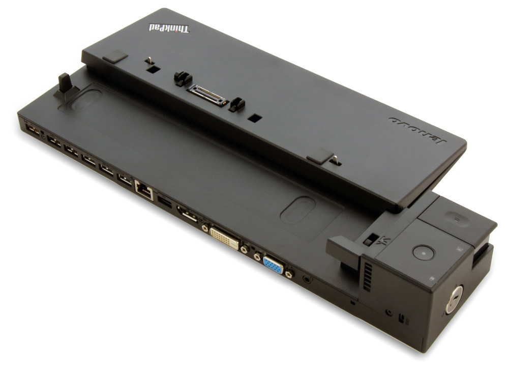 Lenovo ThinkPad Pro Dock - Port Replicator - VGA, DVI, DP, Ansicht 3