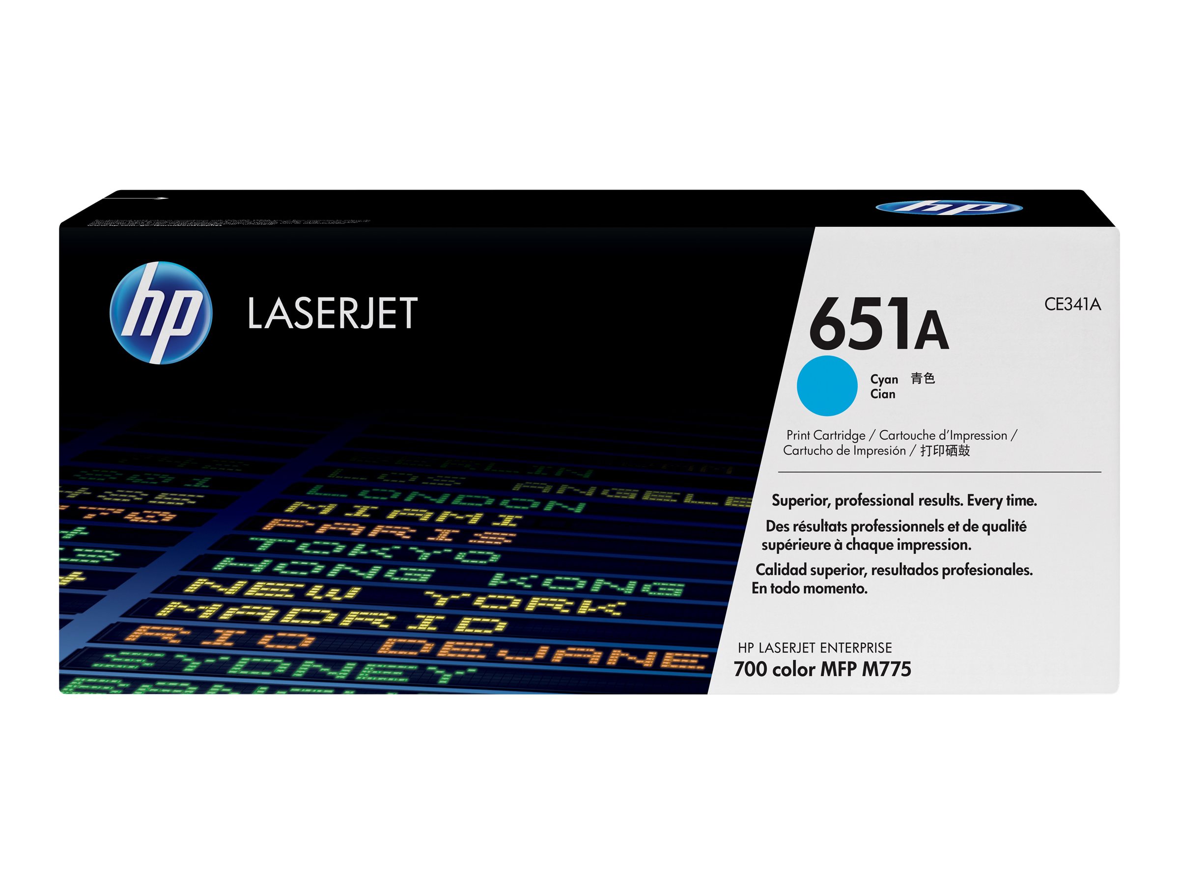 HP 651A - Cyan - original - LaserJet - Tonerpatrone (CE341A)