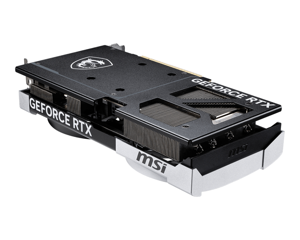 MSI RTX5070 Ventus 2X OC 12GB GDDR HDMI 3xDP - Grafikkarte - 12.288 MB, Ansicht 3