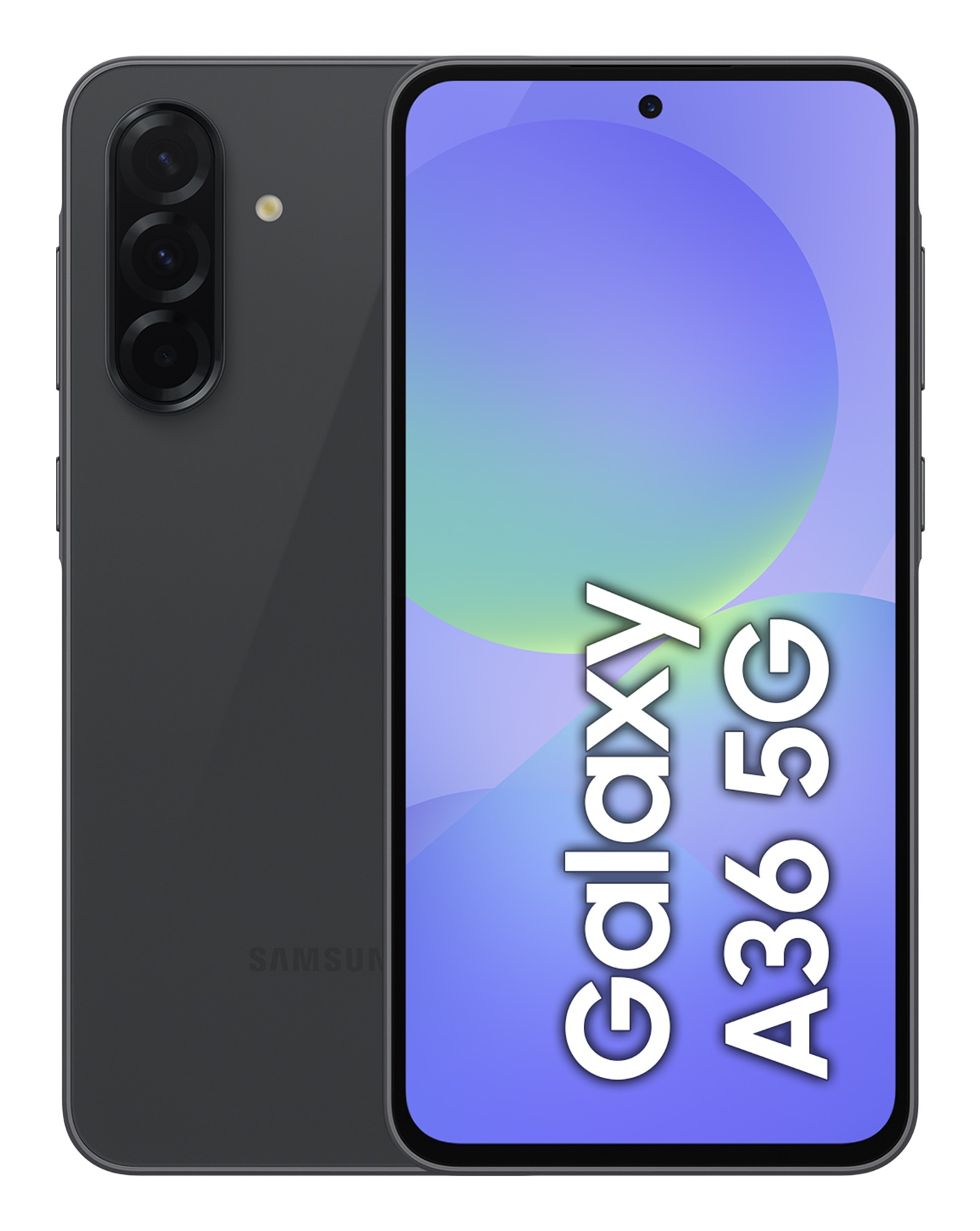 Samsung Galaxy A36 - Dual-SIM - RAM 6 GB / Speicher 128 GB - 6.7 - 2340 x 1080 Pixel (120 Hz) - Schwarz, Ansicht 2