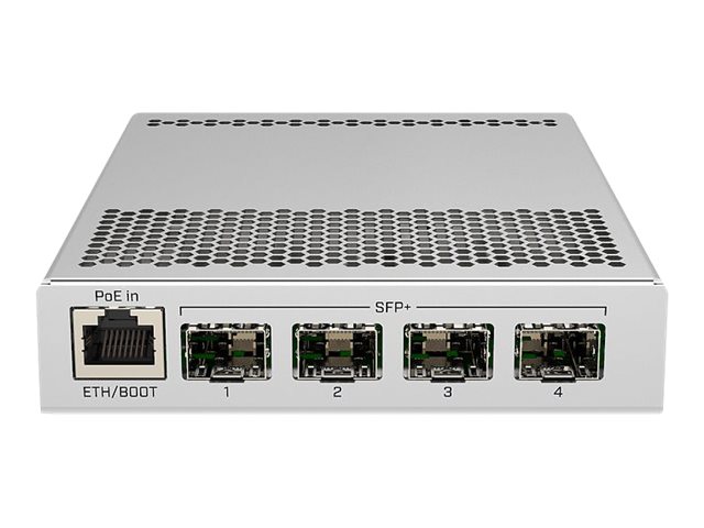 MikroTik CRS305-1G-4S+IN - Switch - 4 x SFP+ + 1 x 10/100/1000 (PoE), Ansicht 3