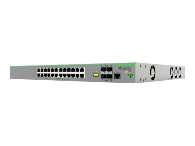 Allied Telesis CentreCOM FS980M28DP - Switch - L3 - managed - 24 x 10100 (PoE+)