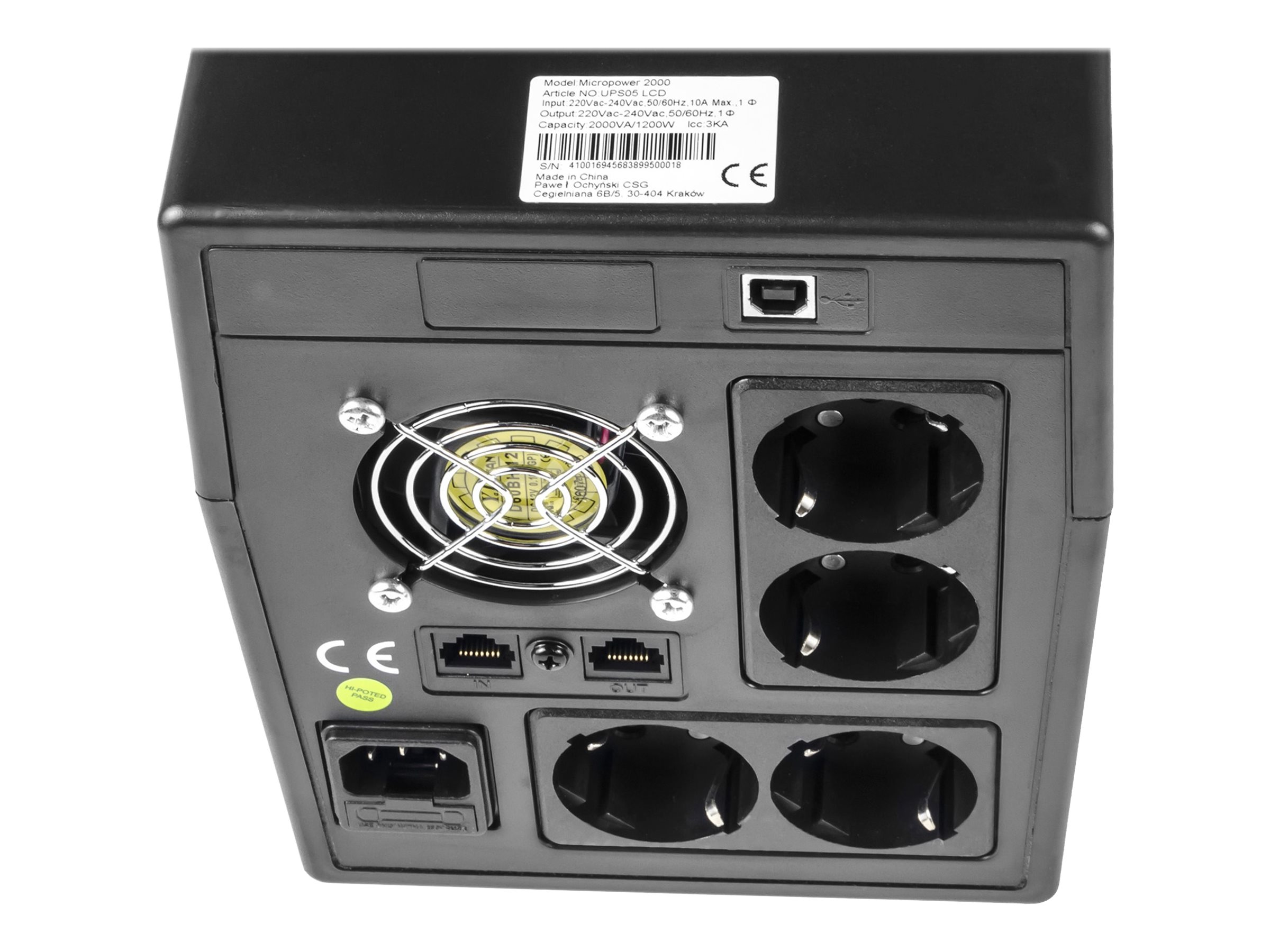 Green Cell Micropower - USV - Wechselstrom 220/230/240 V, Ansicht 3