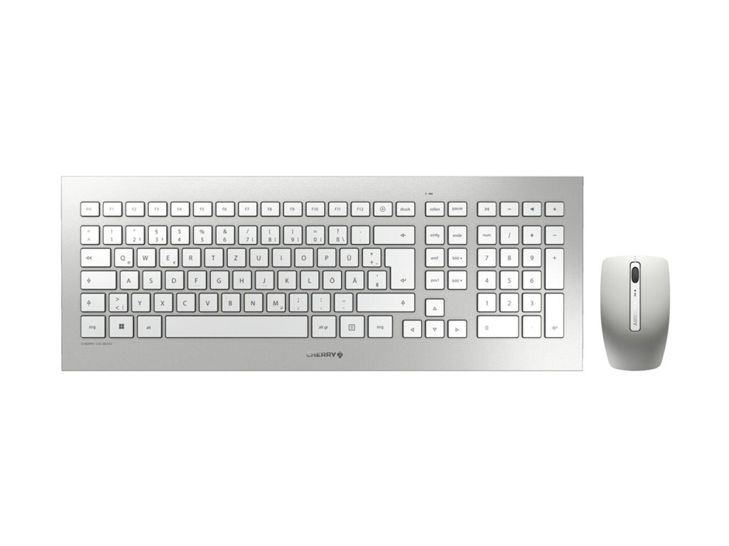Cherry DW 8000 - Tastatur-und-Maus-Set - kabellos