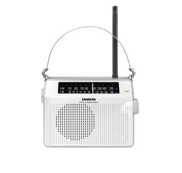 Sangean Electronics Sangean-PR-D6 - Radio - 1 Watt - weiß, Ansicht 2