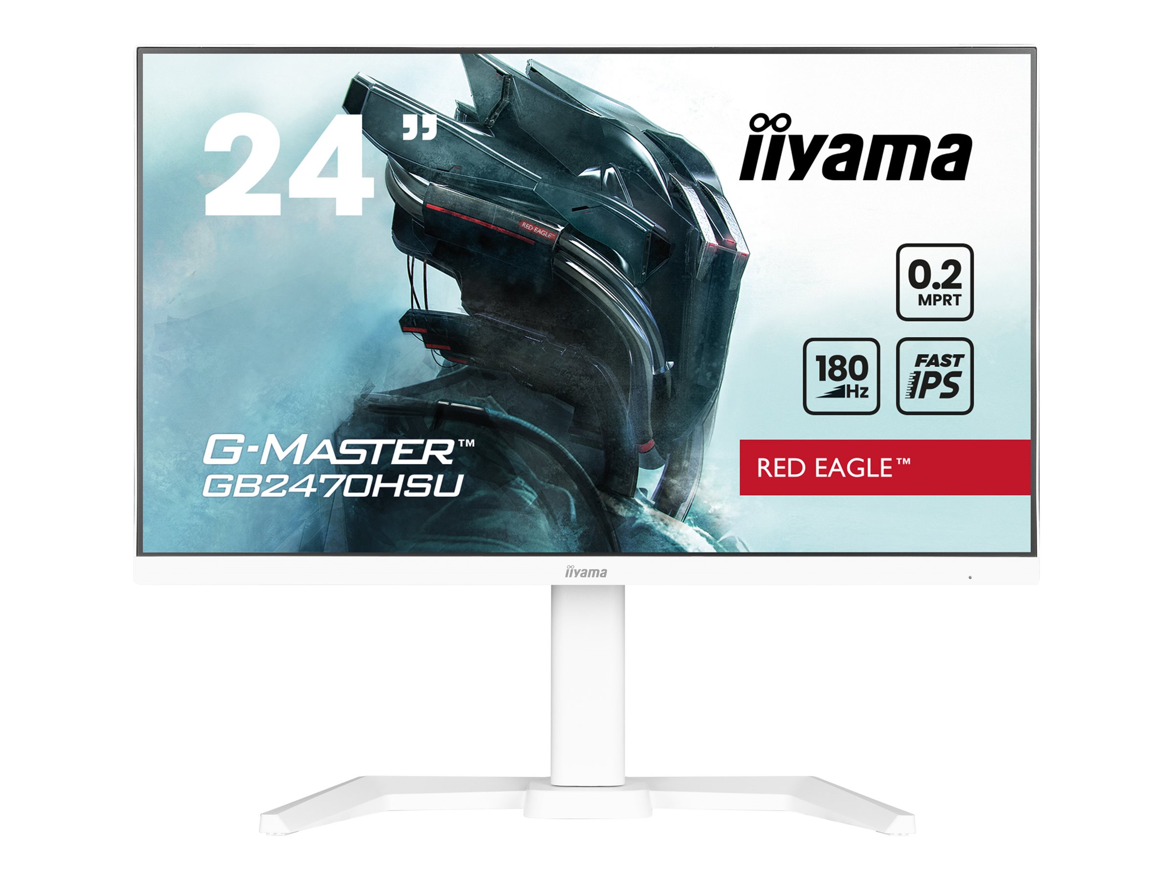 Iiyama G-MASTER Red Eagle GB2470HSU-W6 - LED-Monitor - Gaming - 61 cm (24")