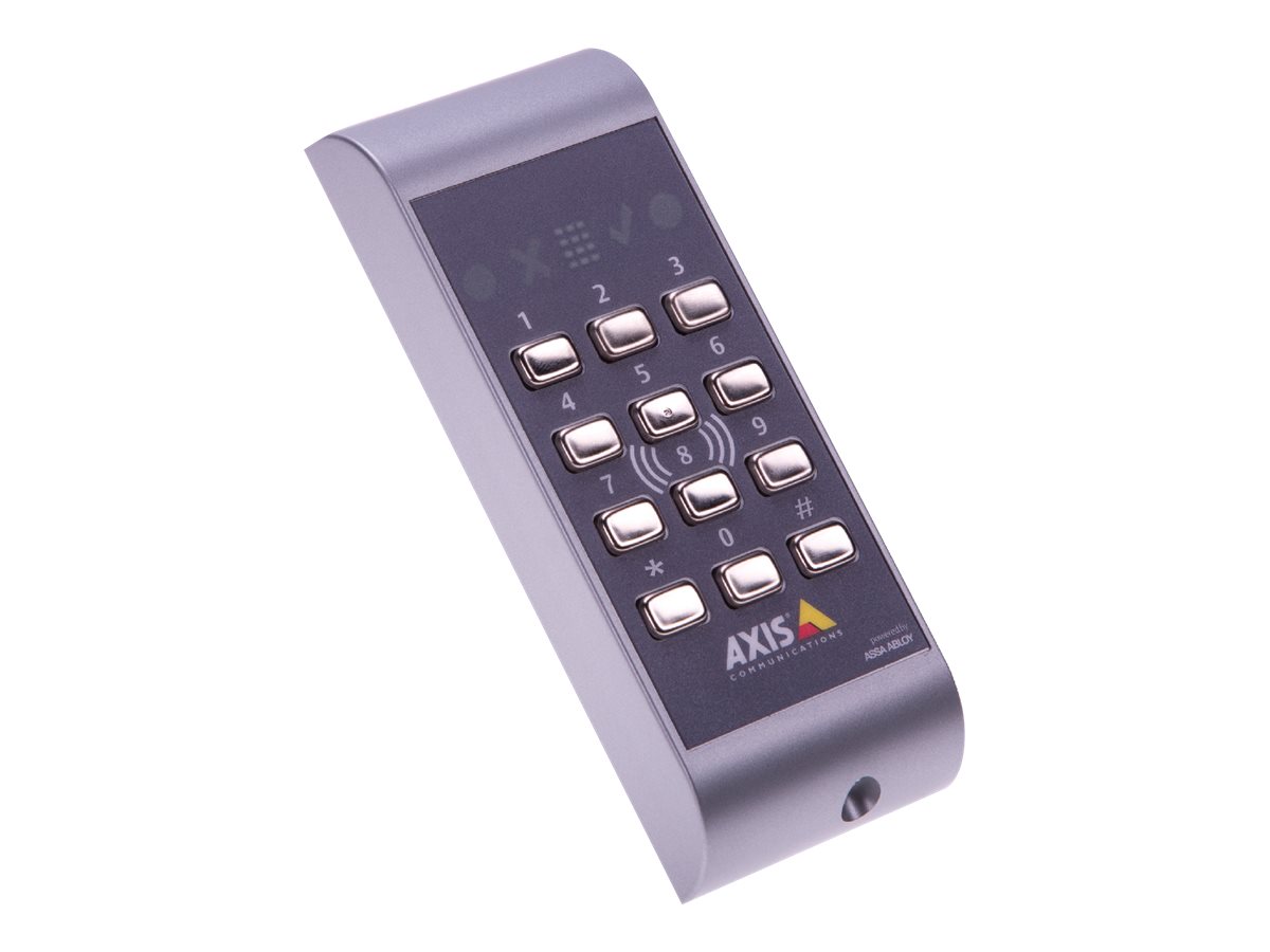 Axis A4011-E Reader - RFID berührungsloser Leser/Tastatur - kabelgebunden