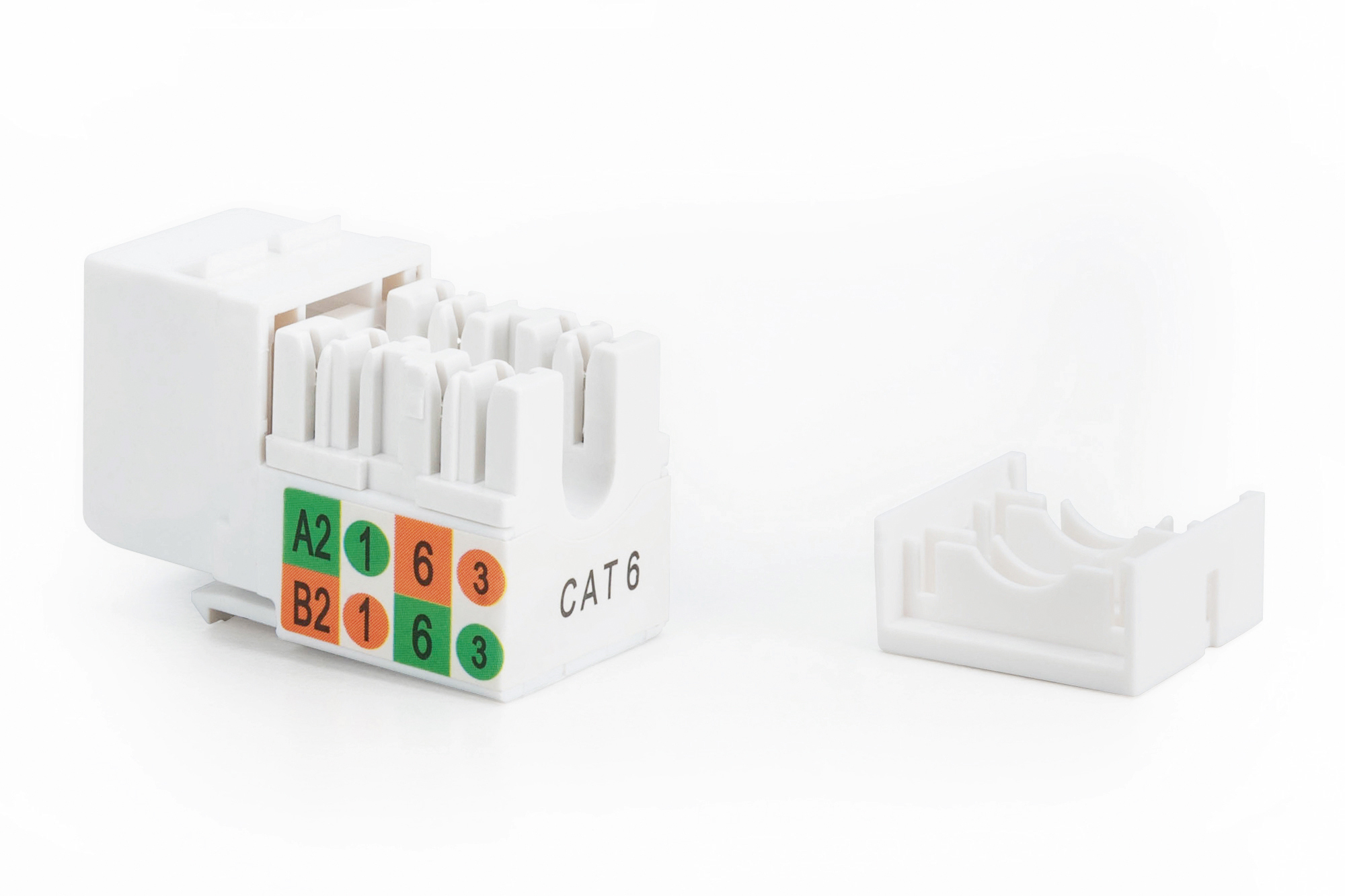 DIGITUS CAT 5e, Klasse D Keystone Modul, ungeschirmt, Ansicht 2