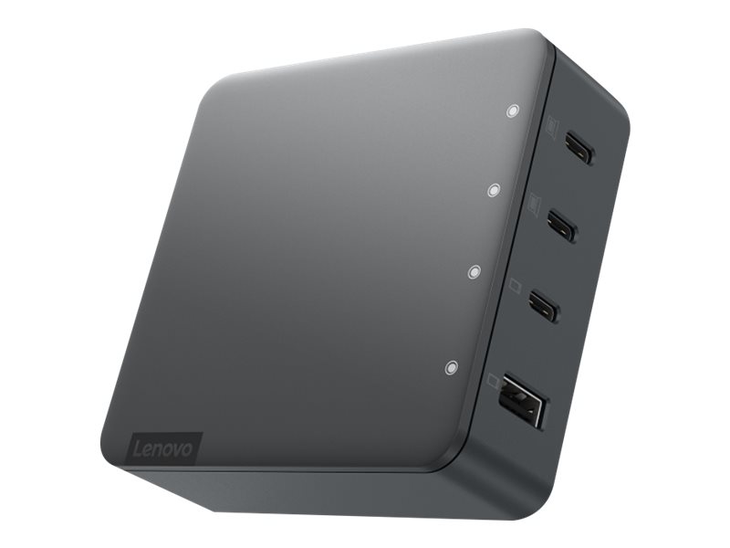 Lenovo Go - Netzteil - 130 Watt - 5 A - 4 Ausgabeanschlussstellen (USB 3 x USB-C)