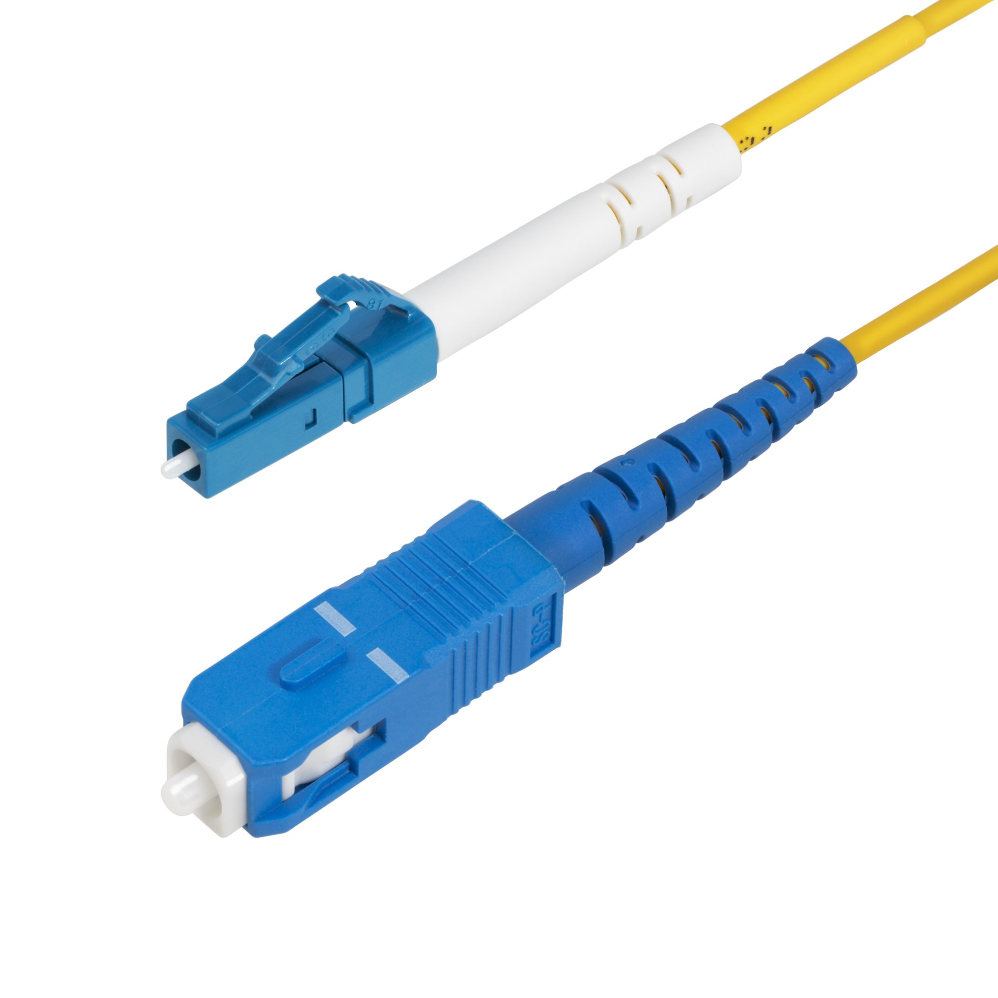 StarTech.com 1m (3.3ft) LC to SC (UPC) OS2 Single Mode Simplex Fiber Optic Cable, 9/125µm, Laser Optimized, 40G/100G, Ansicht 2