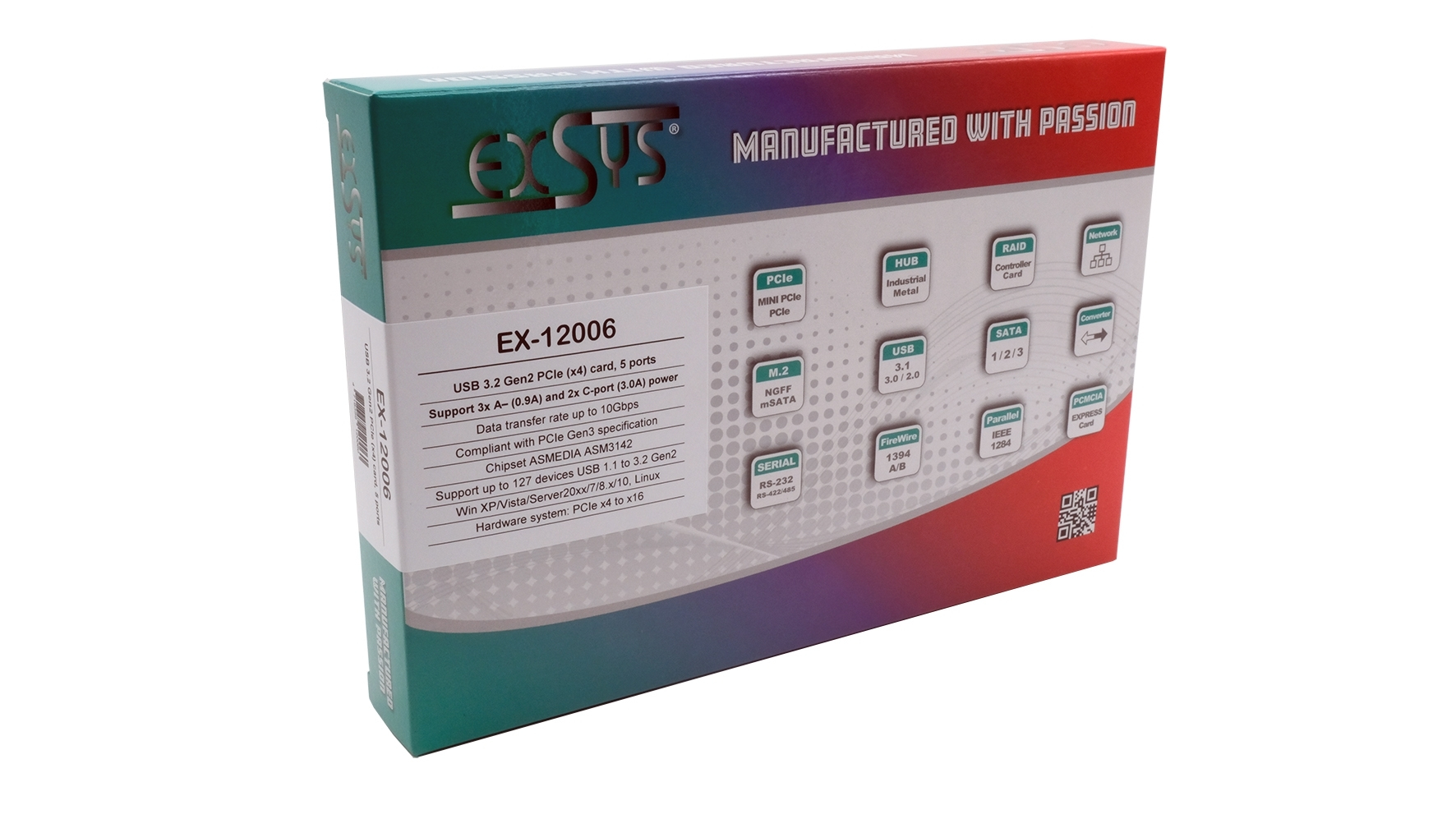 Exsys EX-12006 - PCIe - USB 3.2 Gen 2 (3.1 Gen 2), Ansicht 4