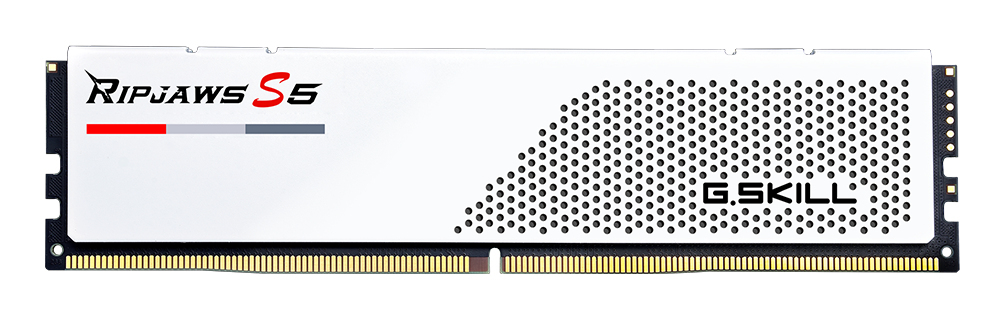G.Skill Ripjaws S5 F5-6000J3036F48GX2-RS5W, 96 GB, 2 x 48 GB, DDR5, 6000 MHz - Komponente für: PC, Ansicht 4