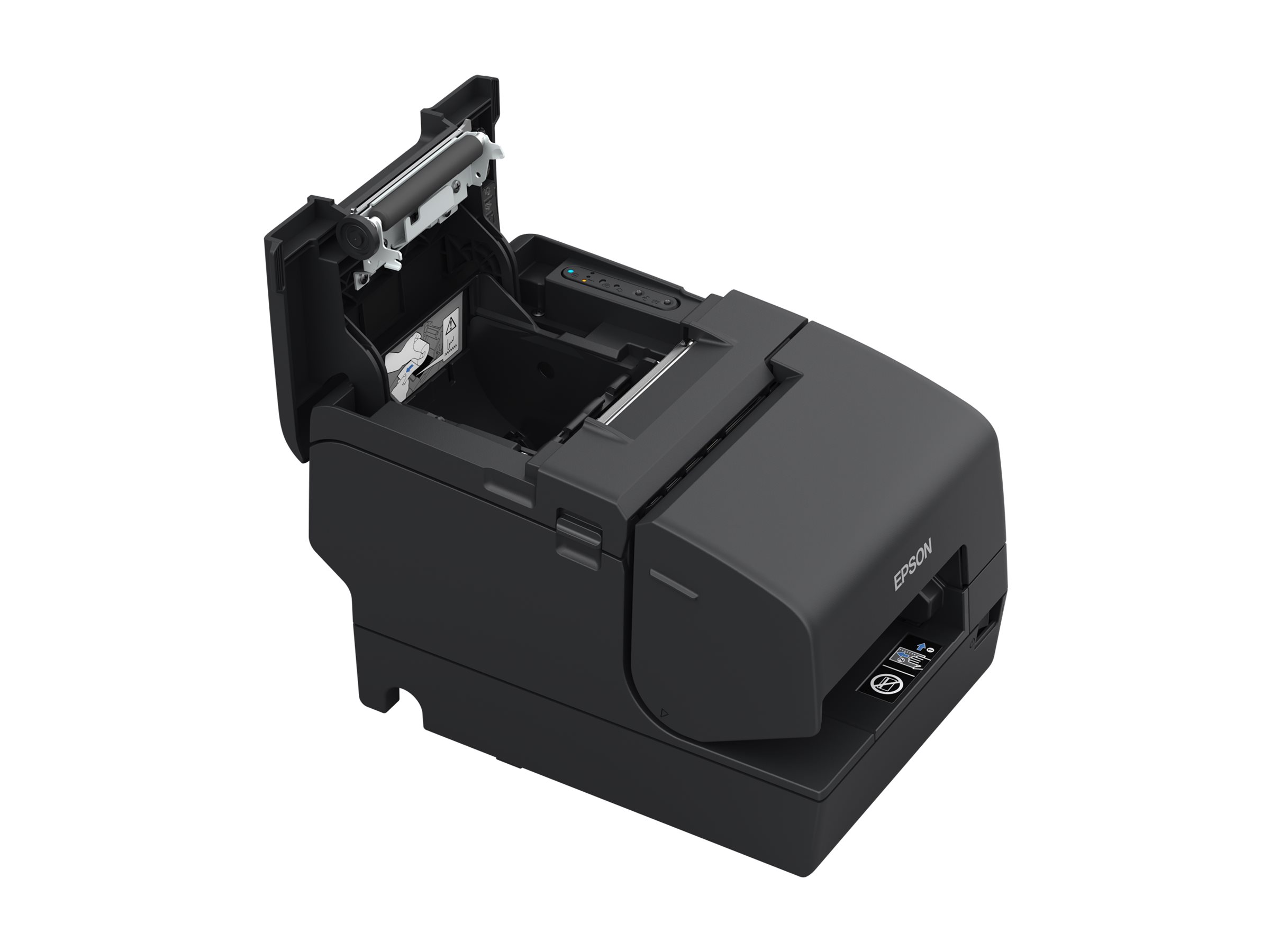 Epson TM-H6000VI Cutter MICR USB RS232 Ethernet OPOS schwarz - POS-Drucker - Nadel/Matrixdruck, Ansicht 4