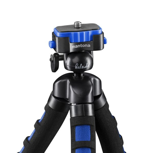 mantona 21399 - 3 Bein(e) - Schwarz - Blau - 27 cm - 154 g, Ansicht 2