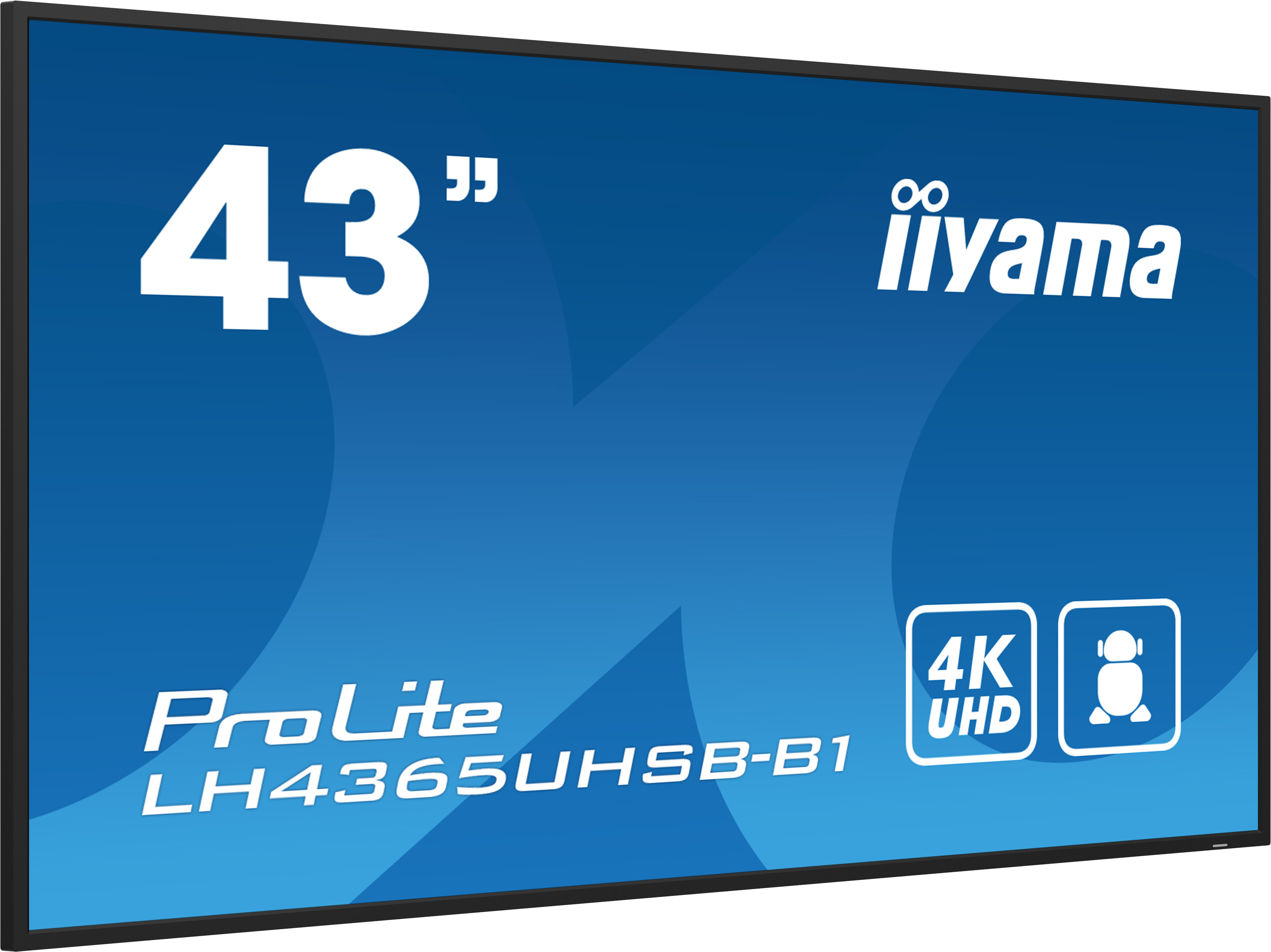 Iiyama ProLite LH4365UHSB-B1 - 109 cm (43) Diagonalklasse (108 cm (42.5), Ansicht 4