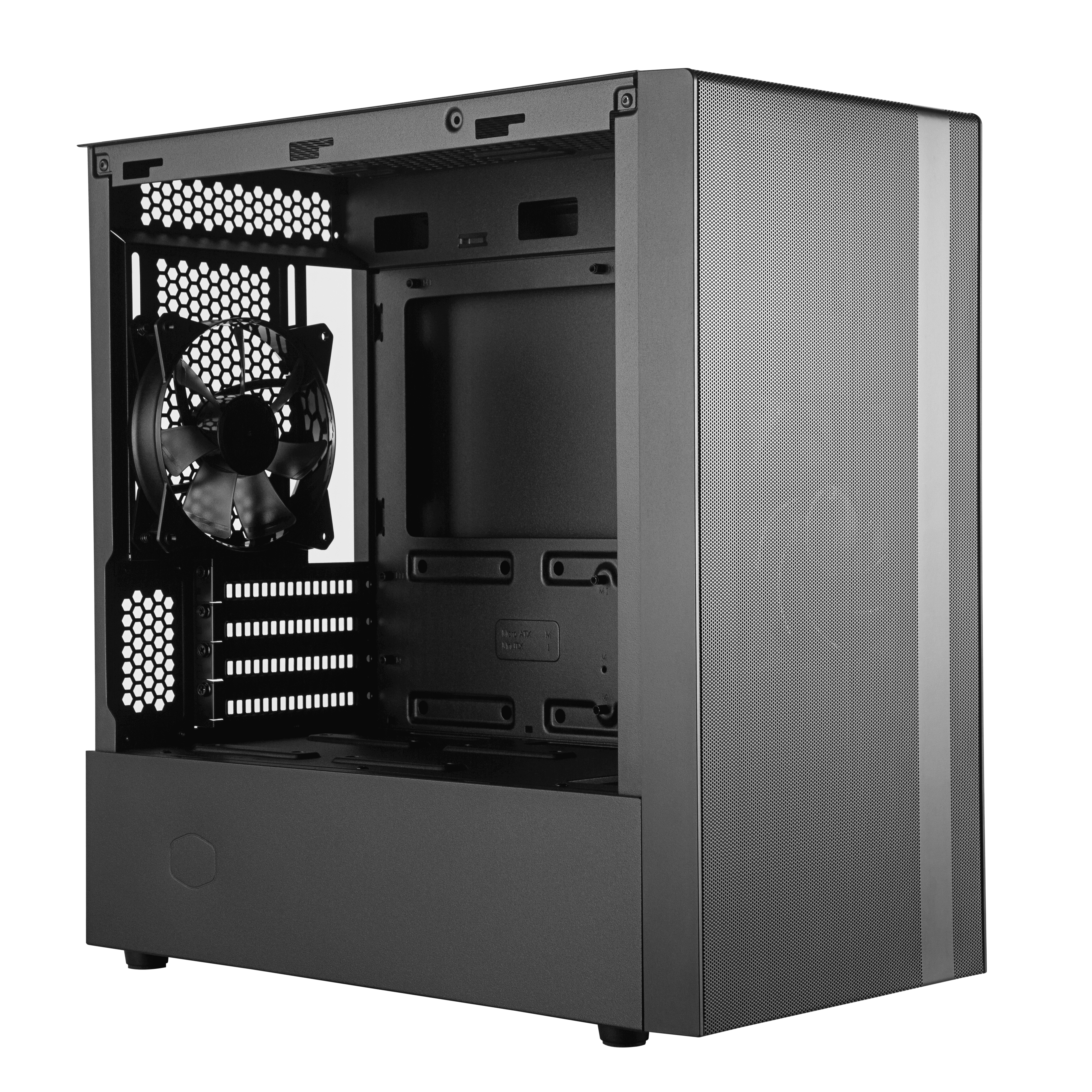 Cooler Master MasterBox NR400 - Tower - micro ATX - Seitenteil mit Fenster - keine Spannungsversorgung (ATX / PS/2), Ansicht 2