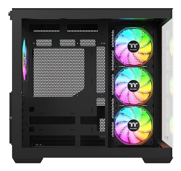 Thermaltake Geh View 380 WS Midi TowerARGB Black retail, Ansicht 4