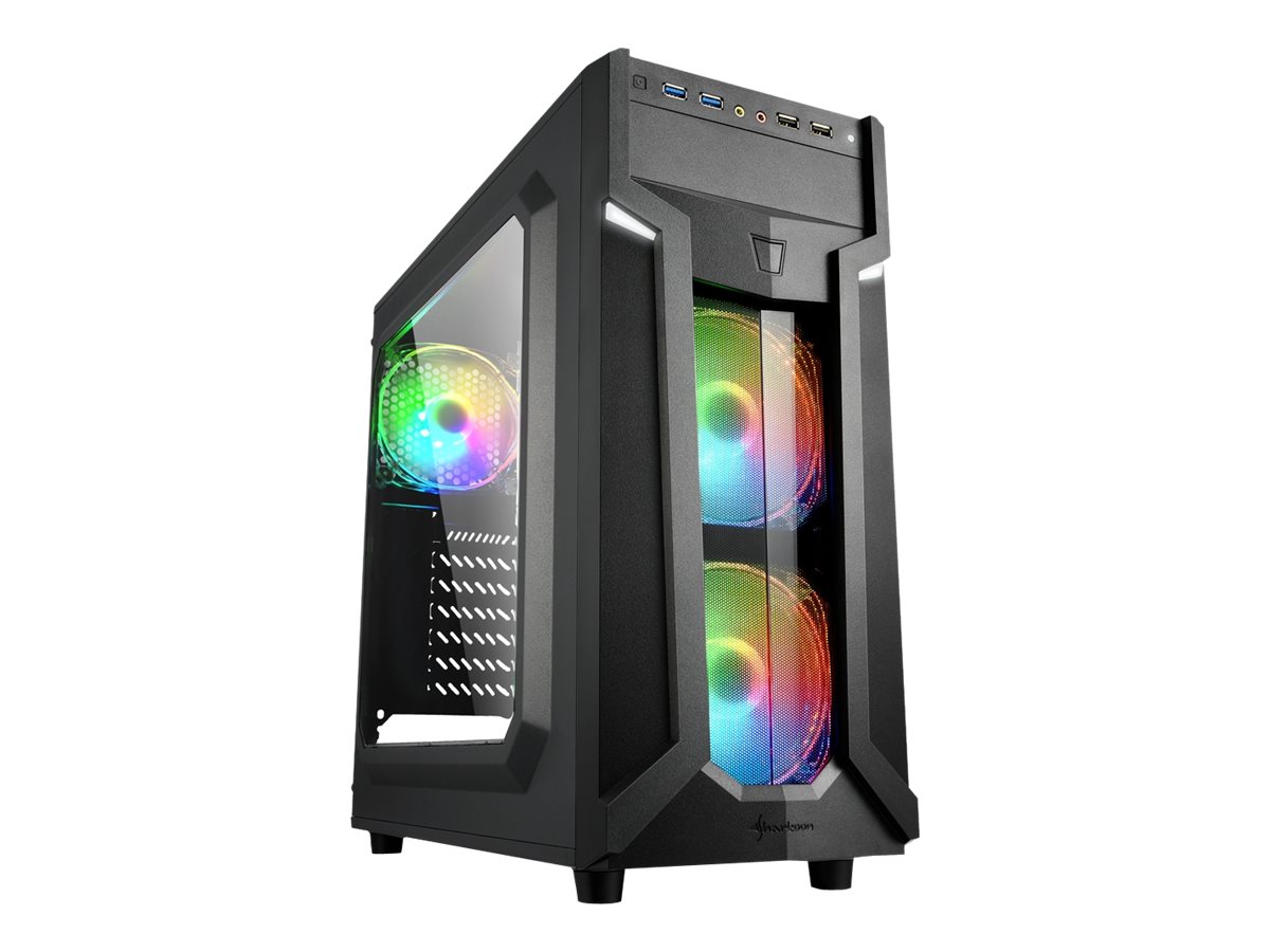 Sharkoon VG6-W RGB - Midi Tower - ATX - ohne Netzteil