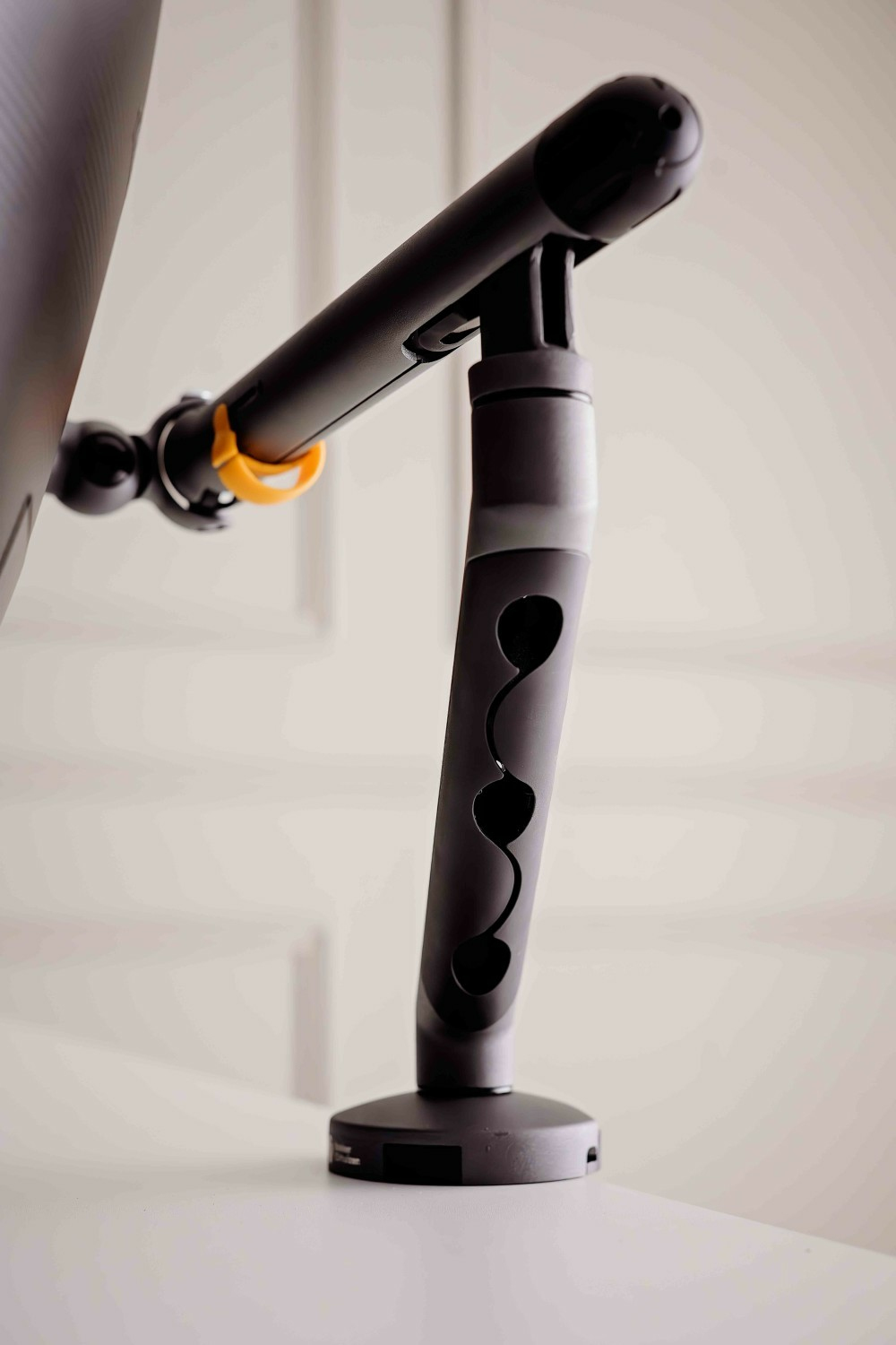 Bakker Elkhuizen Flexible Single - Befestigungskit - verstellbarer Arm - für Monitor - Aluminium - Dunkelgrau, Ansicht 4