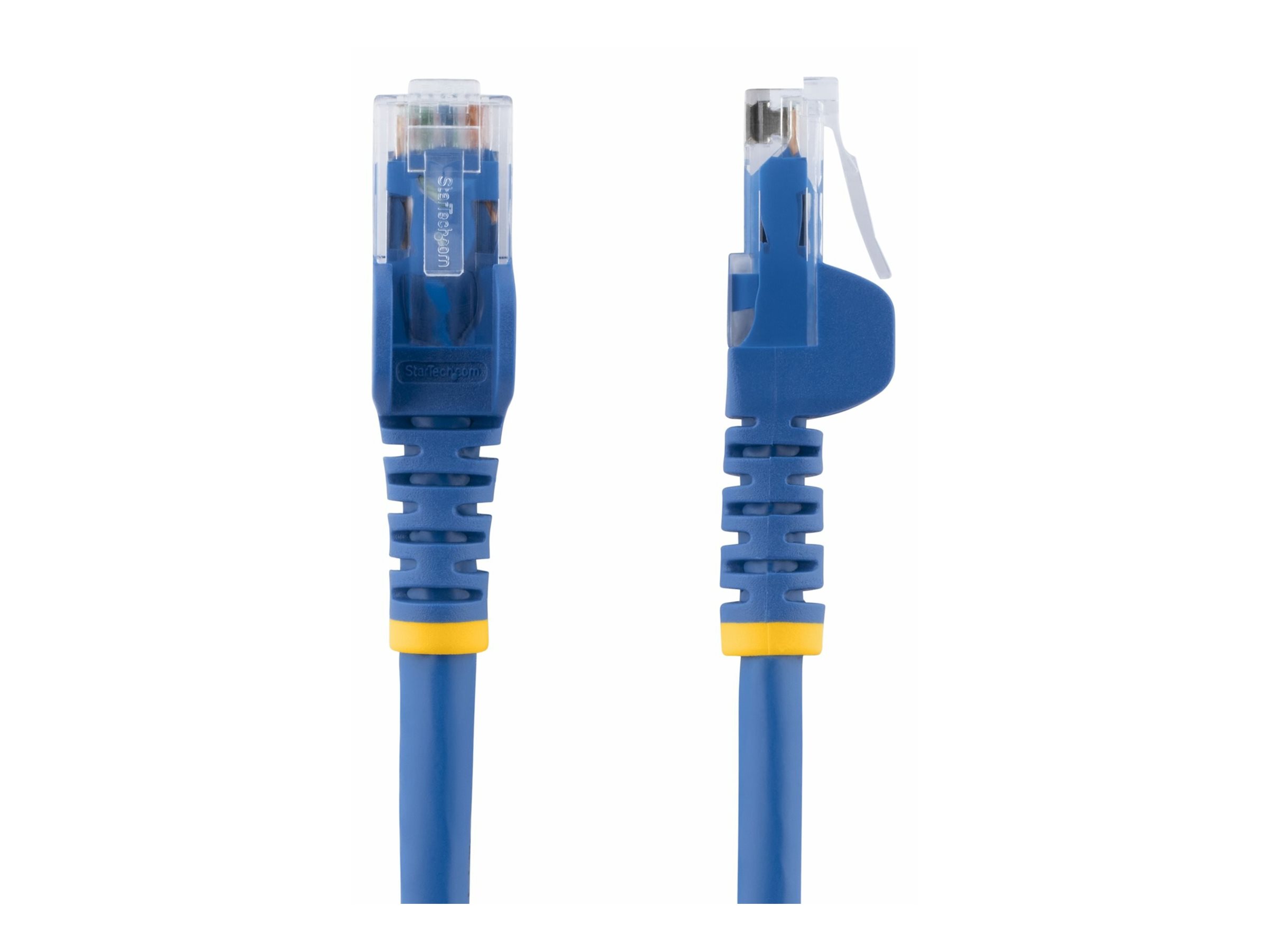 StarTech.com 2m CAT6 Ethernet Cable, 10 Gigabit Snagless RJ45 650MHz 100W PoE Patch Cord, CAT 6 10GbE UTP Network Cable w/Strain Relief, Blue, Wiring is UL Certified/TIA - Category 6 - 24AWG (N6PATC2MBL)
