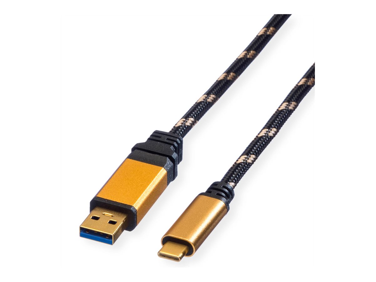 ROLINE Gold - USB-Kabel - USB Typ A (M) zu USB-C (M)