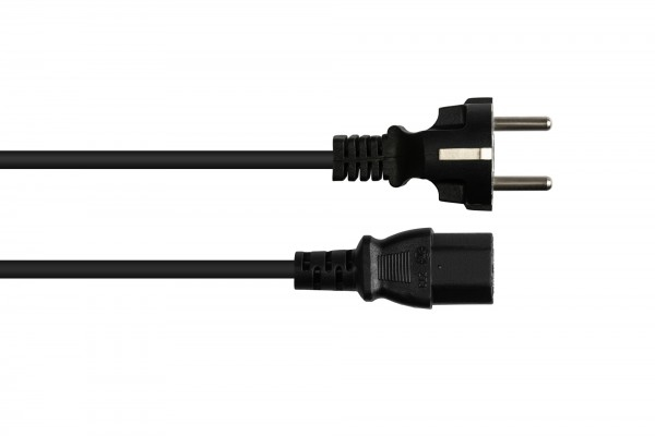 Good Connections P0030-S050 - 5 m - Netzstecker Typ E+F - C13-Koppler - 250 V, Ansicht 3
