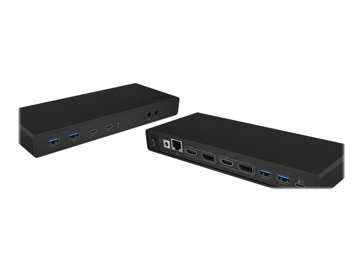 ICY BOX IB-DK2245AC - Dockingstation - USB-C / Thunderbolt 3, Ansicht 3