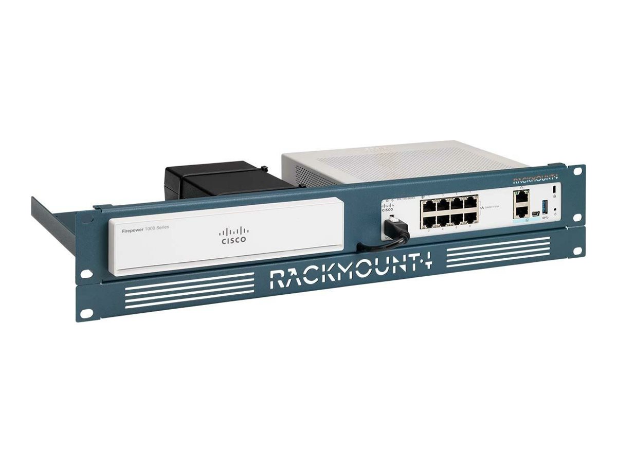 Rackmount.IT RM-CI-T8 - Rackmontagesatz - Jet Black, RAL 9005 - 2U - 48.3 cm (19), Ansicht 3