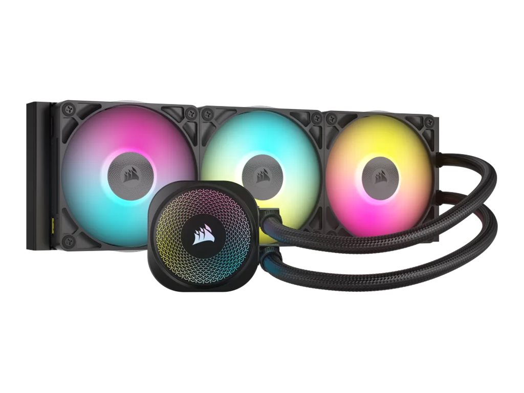 Corsair iCUE Link TITAN 360 RX RGB - Prozessor-Flüssigkeitskühlsystem - Kühlergröße: 360 mm - (für: LGA1851, LGA1700, AM5, AM4)