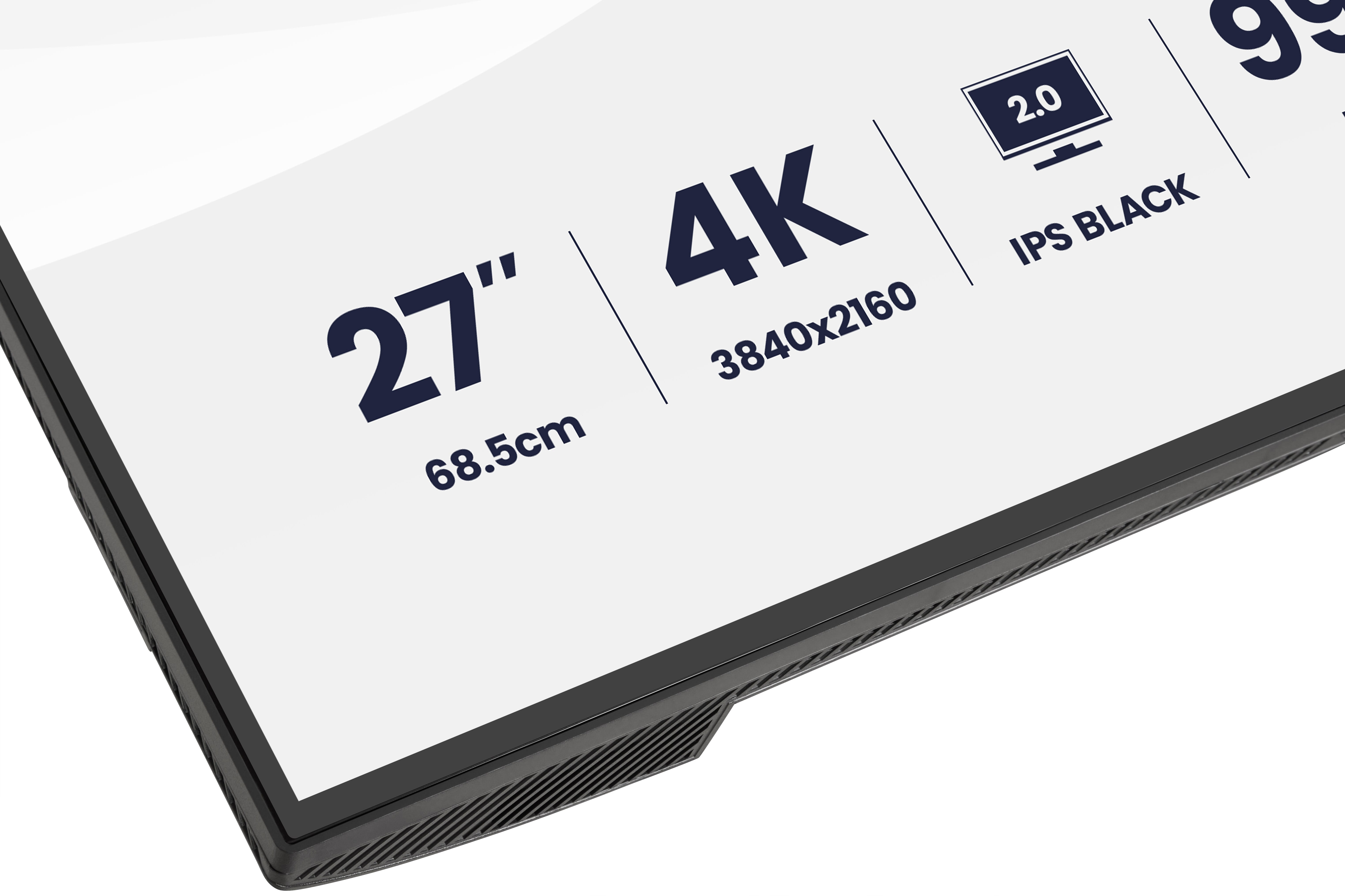 Iiyama ProGraphic IPS HB2701UHSNP-B1 27 UHD - Flachbildschirm (TFT/LCD) - 68,6 cm, Ansicht 2