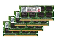 TRANSCEND 16GB KIT 4GBx4 DDR3 1600 SO-DI (TS16GJMA524H)