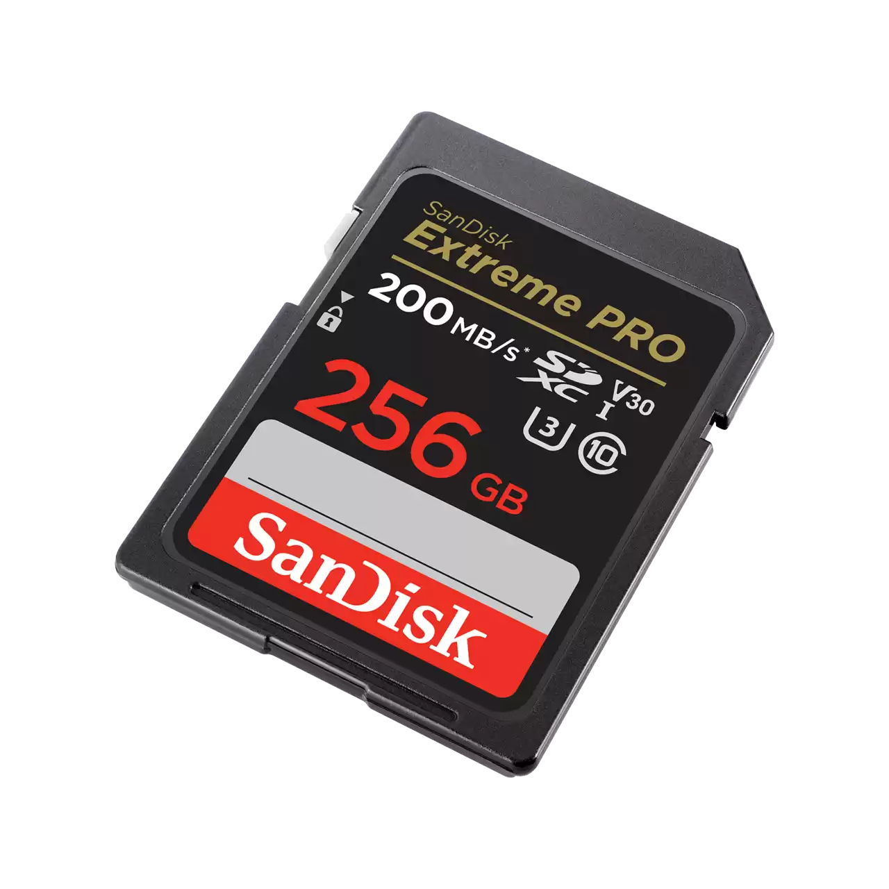 SanDisk Extreme Pro - Flash-Speicherkarte - 256 GB, Ansicht 4