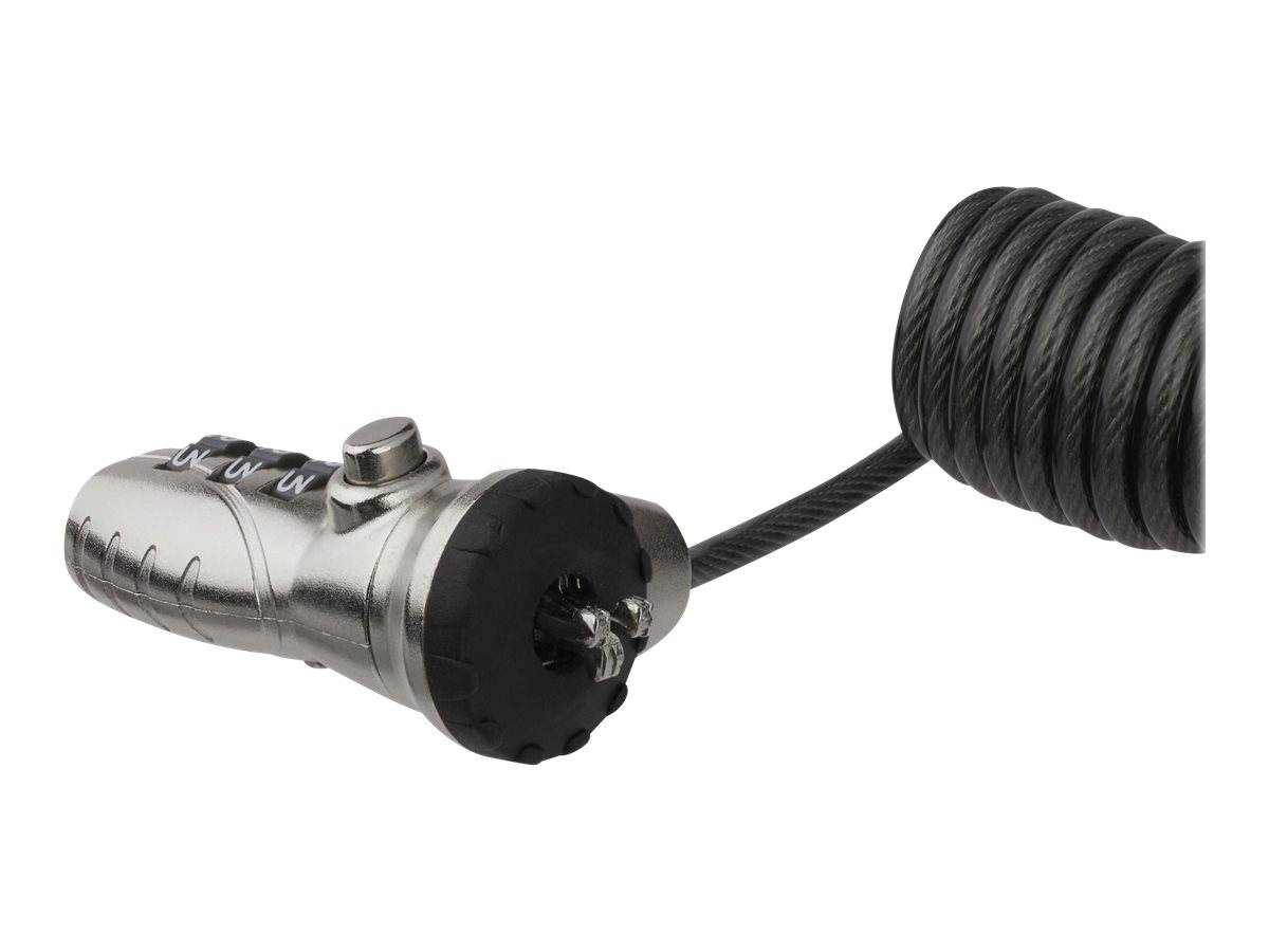 StarTech.com Laptop-Kabelschloss (mit 1,8 m Spiralkabel