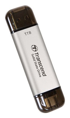 Transcend ESD310 - SSD - 1 TB - extern (tragbar) - USB 3.2 Gen 2x1 (USB-C Steckverbinder), Ansicht 3