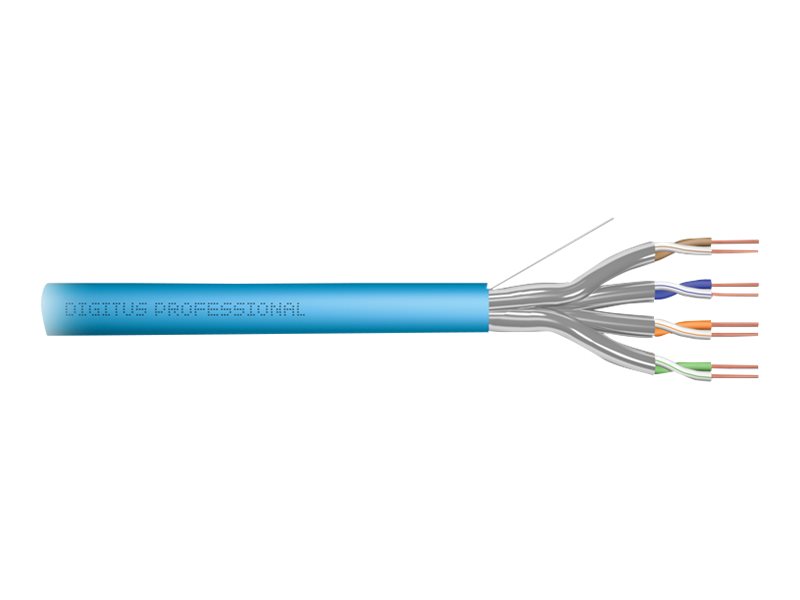 DIGITUS CAT 6A U/FTP Datenkabel - Verlegekabel, 500 m, Simplex, Dca