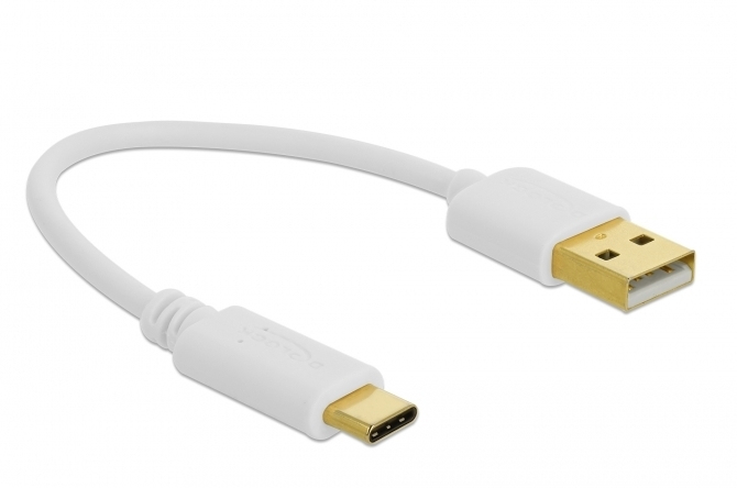 Delock USB-Kabel - USB (nur Strom) (M) zu USB-C (nur Spannung), Ansicht 3