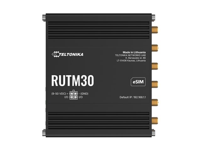 Teltonika RUTM30 - Wireless Router - WWAN 1-Port-Switch, Ansicht 2