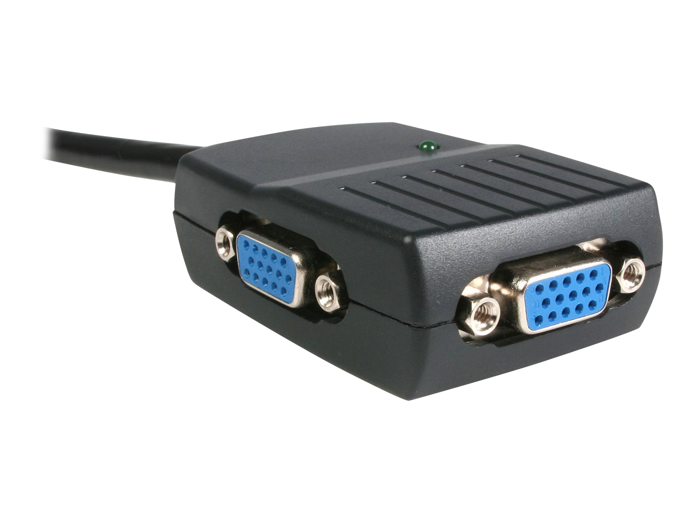 StarTech.com Startech 2 Port VGA Video Splitter - Monitor Splitter Kabel mit Stromversorgung über USB - 1 x VGA (Stecker)